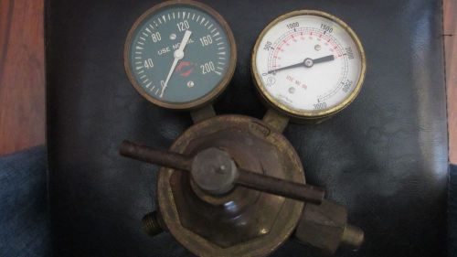 Vintage Gas Regulator w/ Gage Reading to 3000 psi Jas P Marsh Corporation