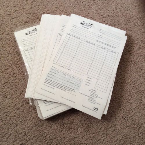 Scentsy Order Forms