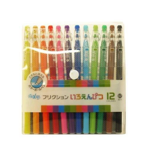 Friction pencil (small characters / 0.7mm) 12 color set LFP-156FN-12C (japan im