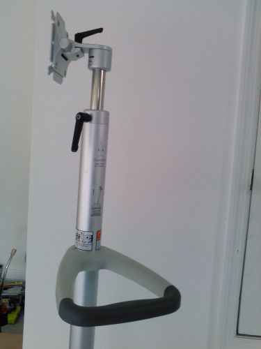 STRYKER FLAT PANEL ROLL STAND Pole Base Cart Endoscopy - 6&#039;