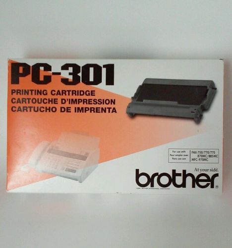 PC-301 BROTHER PRINTING CARTRIDGE GENUINE NEW IN BOX