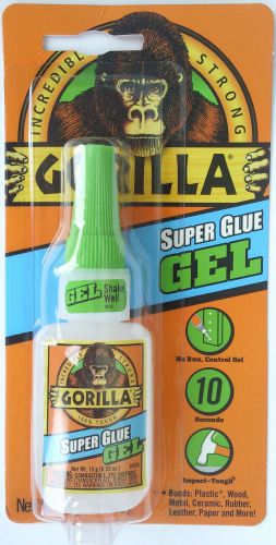 Gorilla super glue gel 15g for sale