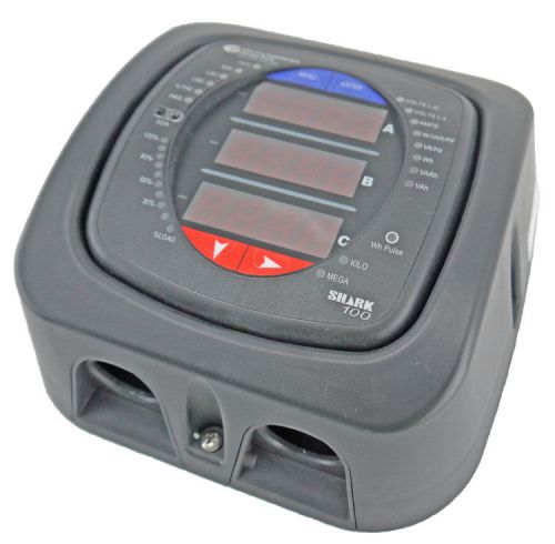 Electro industries/gauge tech shark-100 100s-60-10-v3-485p power/sub meter rs485 for sale