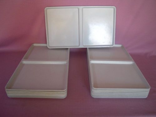 2 Lot Of 16 Dental, Medical, OR, Autoclavable Divided Surgical Instrument Trays