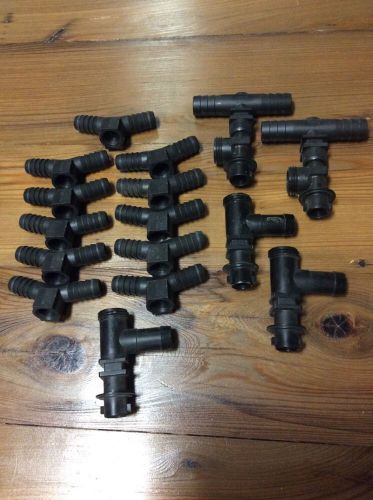 TEEJET 3/4&#034; Sprayer Fittings Lot Of 16