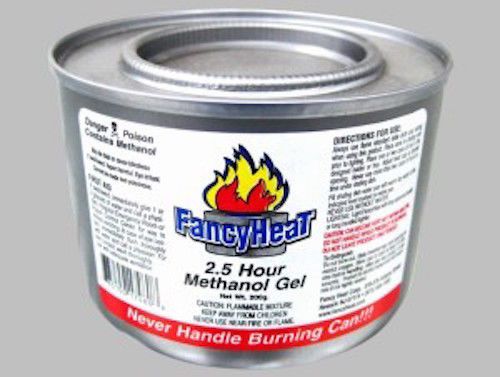 Fancy Heat 2.5 hour Methanol Gel 6-ct