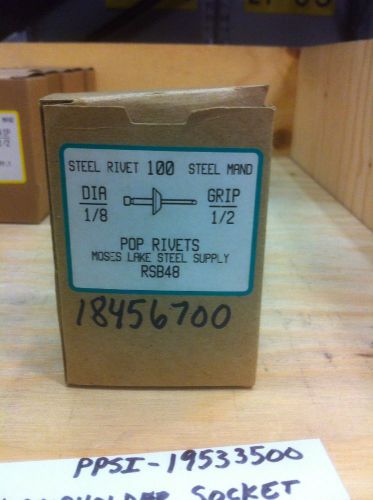 10047 - Rivets - 100 per box (2) Boxes