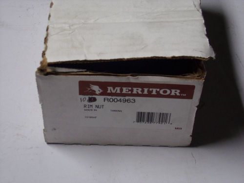 Meritor R004963 Rim Nut Lot of 10