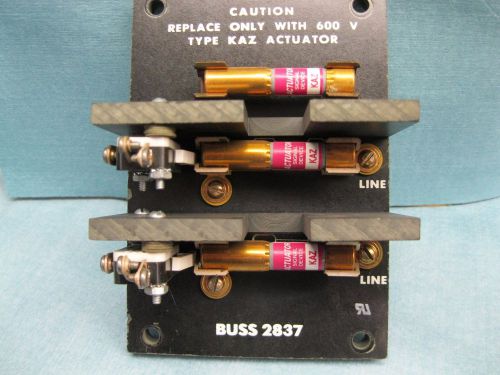 Buss 2837 2 pole blown fuse indicator with (3) actuators