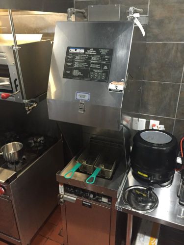 Giles Ventless Ductless Fryer WOG-20MP-VH 1 Phase with oil filtration!