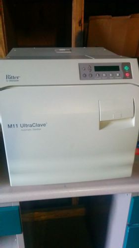 Ritter Midmark M11 Automatic Autoclave 4 total cycles EXCELLENT