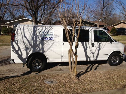 Chevy carpet cleaning van for sale
