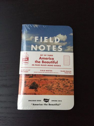 Field Notes - America the Beautiful 3pk