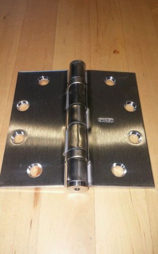 Stainless steel commercial door hinges stanley fbb191 nrp 4.5x4.5 32dfinish for sale
