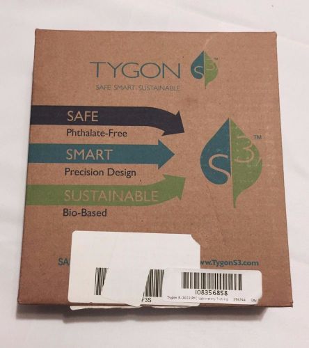 Tygon E-3603 PVC Laboratory Tubing, 3/16&#034; ID, 1/4&#034; OD, 1/32&#034; Wall And Length:50&#039;