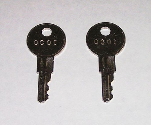 2 - Shindler Westinghouse 0C01 OC01 Elevator Lock Replacement Keys