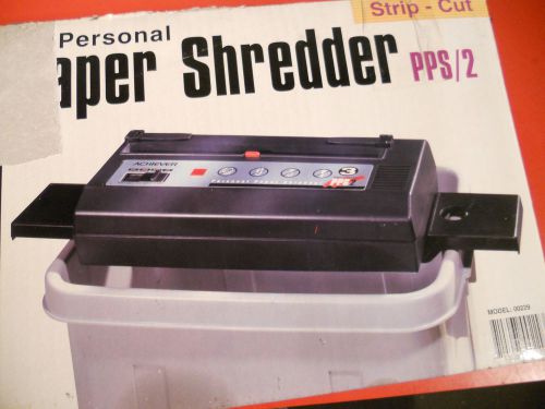 PAPER SHREDDER PPS/2 NEW IN BOX....BOX N/G