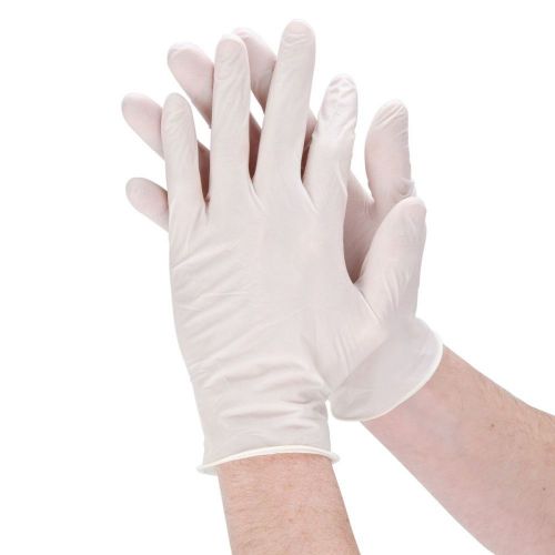 200pcs Large Powder Free Latex Gloves
