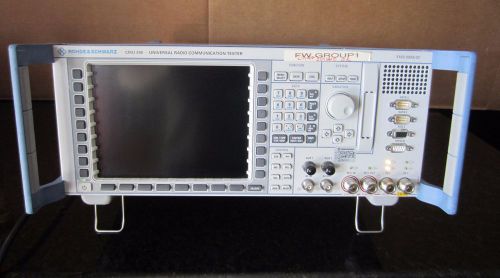 Rohde &amp; Schwarz CMU200 Universal Radio Communication Tester 1100.0008.02 cmu 200