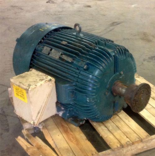 Reliance electric p44g0706b fr. 044st 3ph 460v 1190rpm 125hp ac motor p44g0706-1 for sale