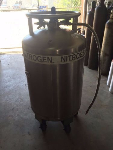 230 Liter liquid nitrogen 22/500 psi tank