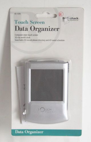 BRAND NEW TOUCH SCREEN DATA ORGANIZER-TOUCH PANET# 65-1205-83 PHONE, EVENTS,CLOC
