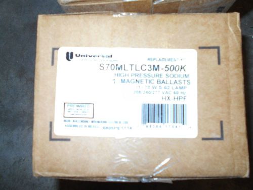 Universal high pressure sodium,Ballast S70MLTLC3M-500K