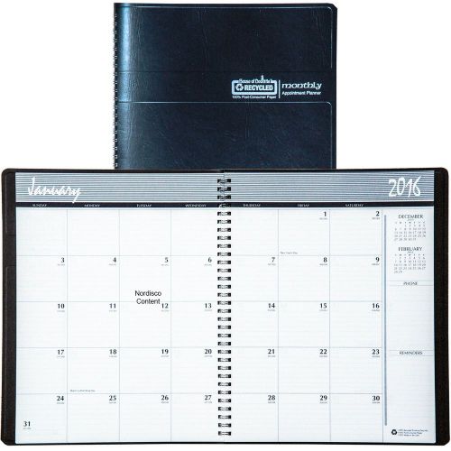 HOD26202 House of Doolittle 2016 Monthly Appointment Planner, 8.5 x 11&#034;