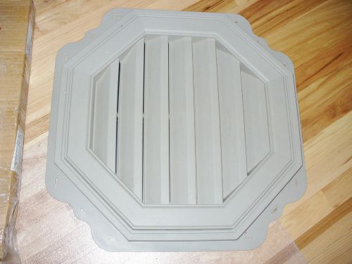 GableMaster Exterior Wall Vent 22&#034; Octagon Gable  097 clay