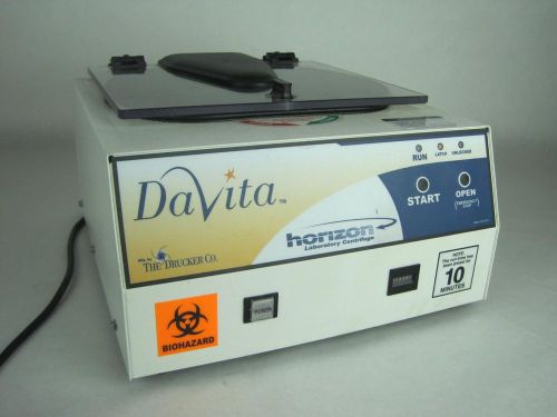 Horizon Lab Centrifuge Drucker 755-24 Davita La Table Top Benchtop Compact