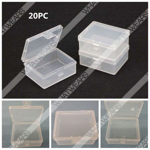 20 x Dispensing Needle Tips Components Box Container Parts Transparent Boxes FGP