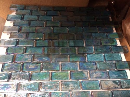 Glass Tile Irredescent  41 sq