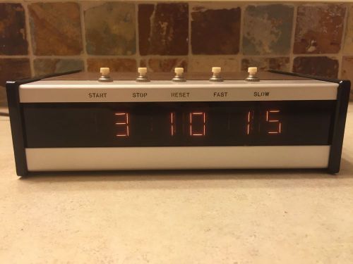ESE - ES-500 Clock/Timer &#039;Tube Display&#039; in near Mint condition