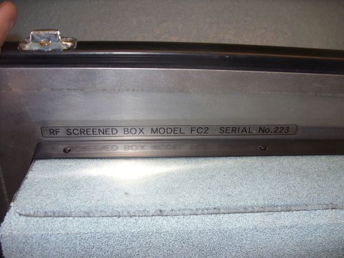 Sartech RF Screened Box Chamber FC-2 - Used for Testing EPIRB SART PLB