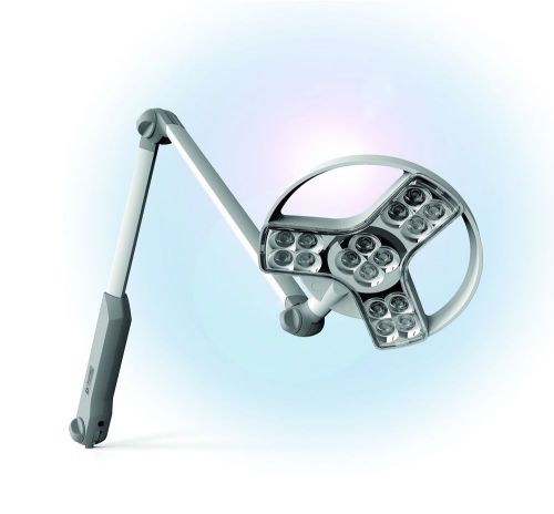 NEW ! Derungs VISIANO Articulating Arm LED Exam Light w/Table Clamp, D15461100