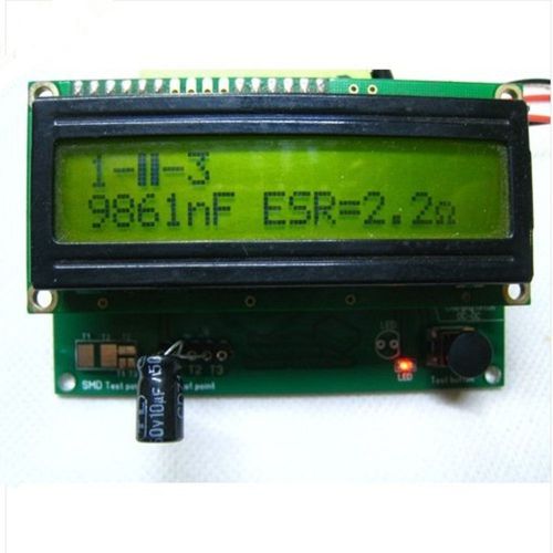 Transistor Tester Capacitor ESR Inductance Resistor Meter NPN PNP Mosfet Detect