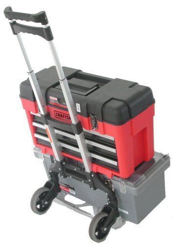 New! seville classics hand truck cart moving dolly - folds flat light &amp; strong for sale