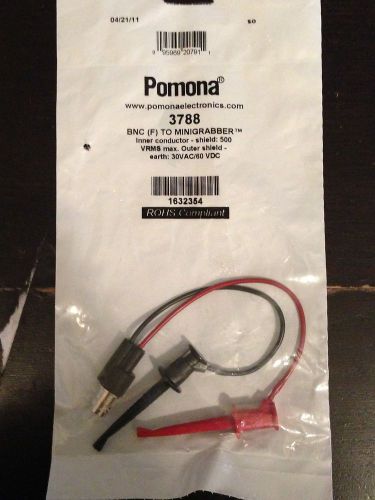 Pomona minigrabber to bnc (f) 3788 - new for sale