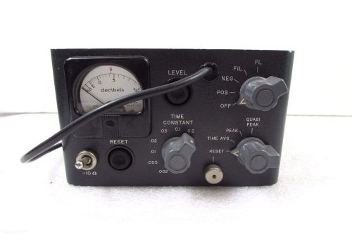 General Radio 1556-B -10 to 10dB Impact Noise Anaylzer