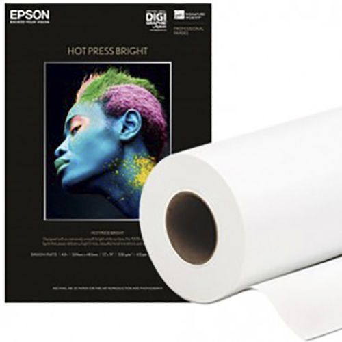 Epson Hot Press Bright Fine Art Paper 24&#034;x50&#039; (S042334)