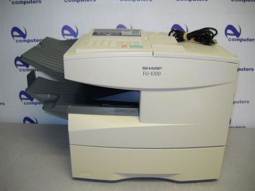 Sharp FO-4700 Commercial Fax and Copy Machine