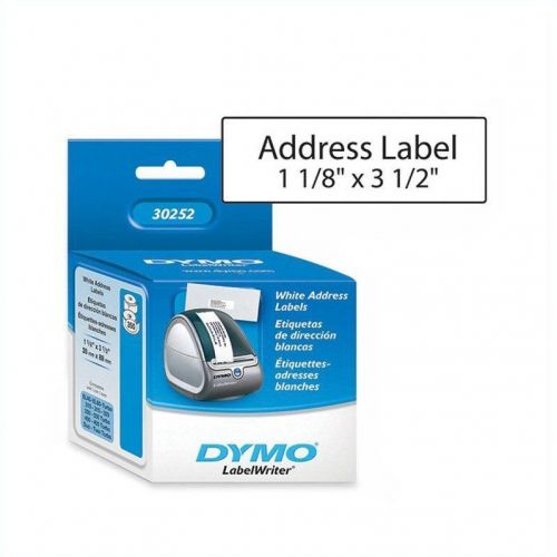NEW Dymo Address Labels 1 1/8 x 3 1/2  DYM30252