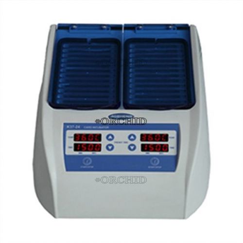 Digital 24 Gel Card Incubator 37 Degrees Thermostat Timer Function CE