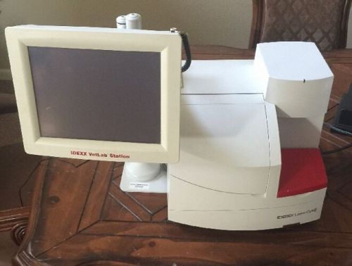 IDEXX LASERCYTE ANALYZER,  AND MONITOR AND COMPUTER.