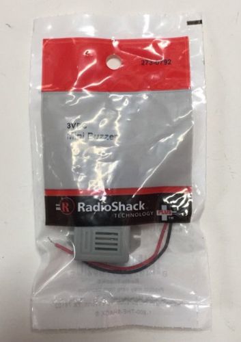 RadioShack 3VDC Mini 75dB Buzzer # 273-0792