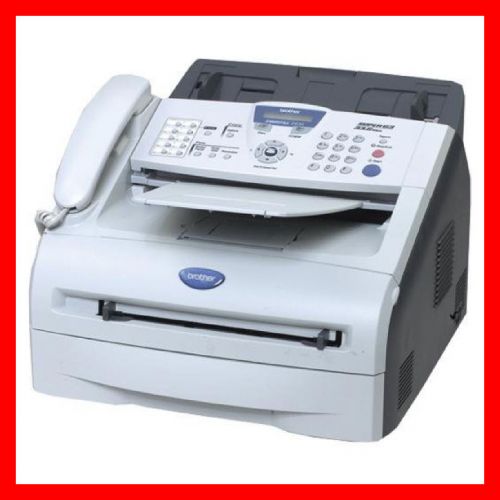 Brother intellifax 2910 laser fax machine - new toner &amp; drum! - new !!! for sale