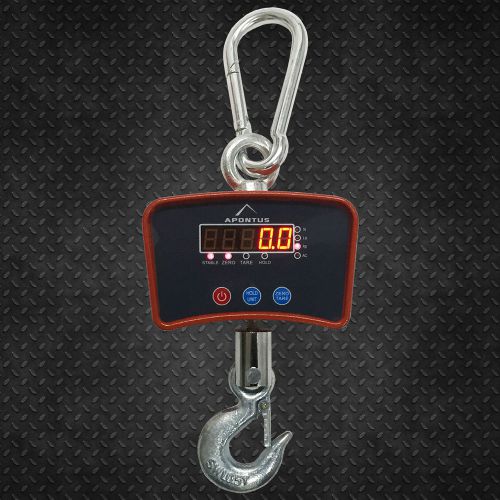 Digital hanging scale 500 kg / 1100 lbs industrial heavy crane scale market for sale