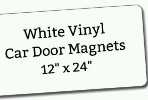 5 - 12&#034;x24&#034; BLANK MAGNUM THE BEST MAGNETIC SHEET - CAR MAGNET - Vinyl Crafts
