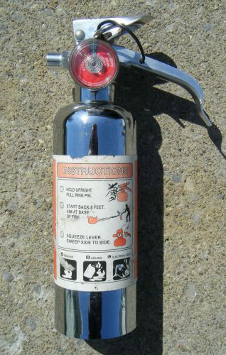 1 lb CHROME BC FIRE EXTINGUISHER USED  (AMEREX)