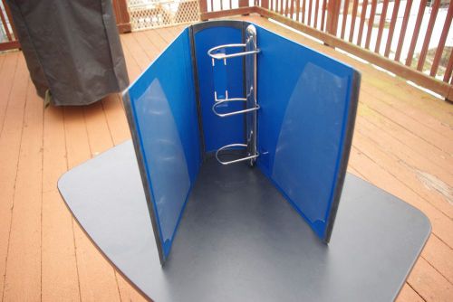 3&#034; Binder &#034;3 Ring, Blue&#034; (New, Never Used)